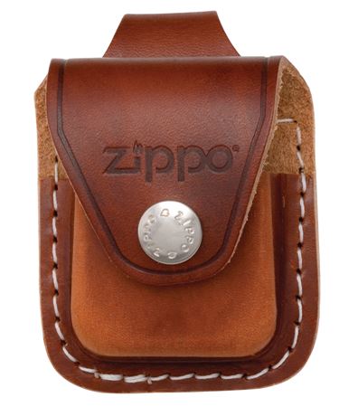 Brown Lighter Pouch-Loop - All Materials