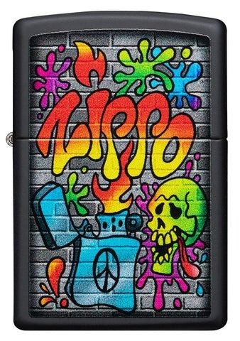 Zippo Street Art Design - All Materials
