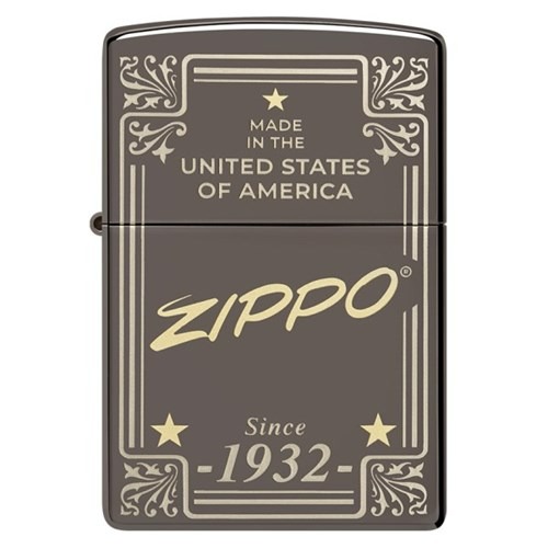 Zippo Black Ice 48715 - All Materials
