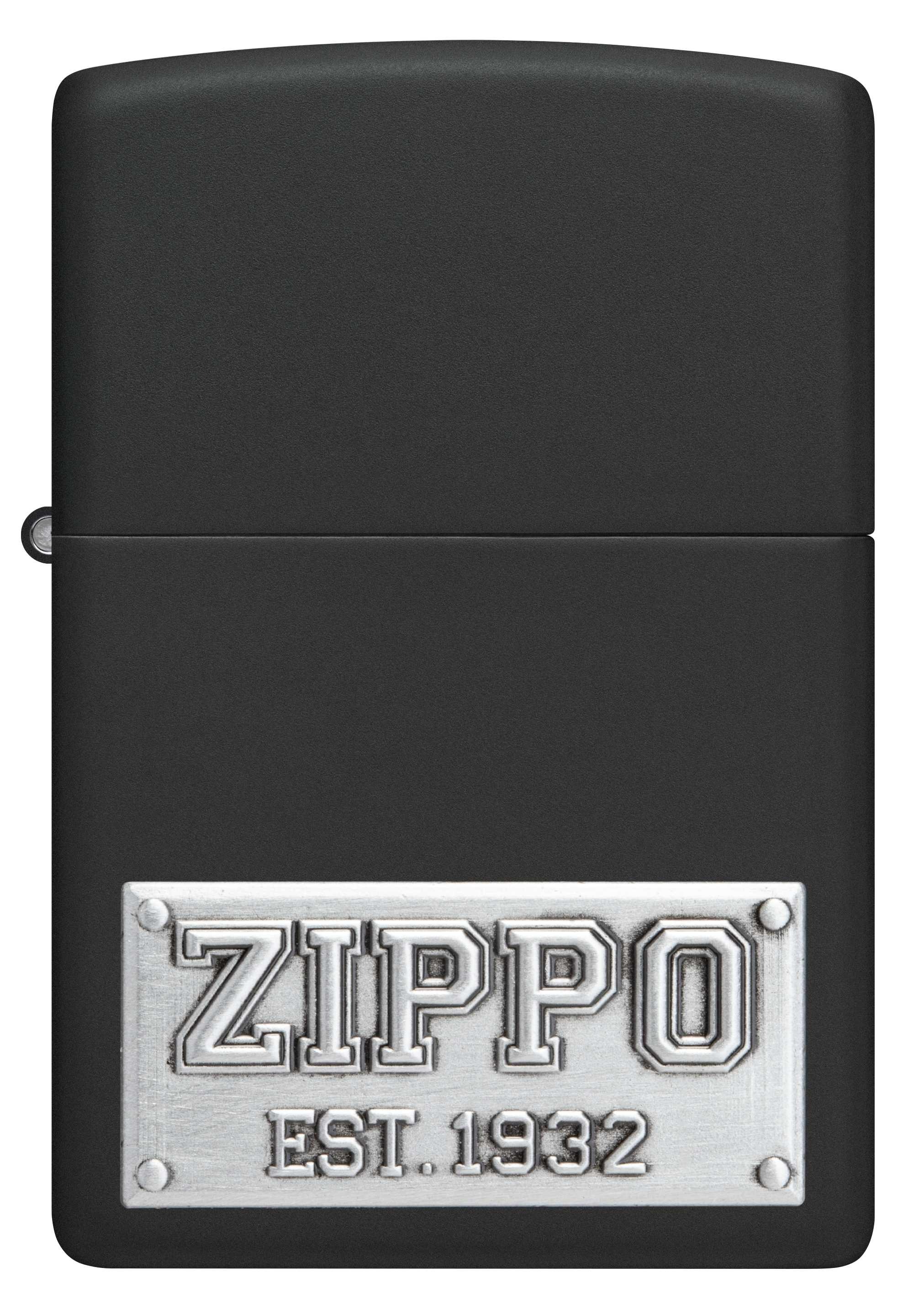 Zippo License Plate - All Materials