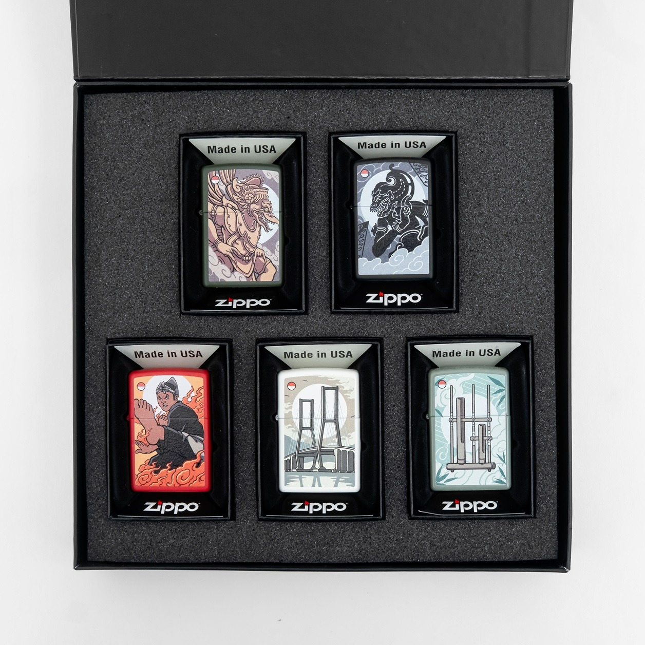 Zippo Indonesia Exclusive Gift Set - Art Forms - Official Exclusive