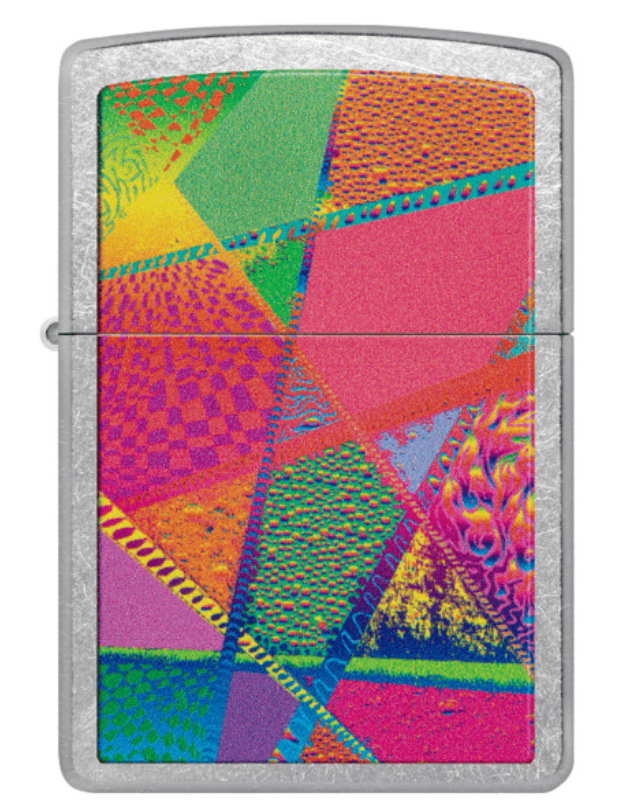 Zippo Retro Pattern Design - All Materials